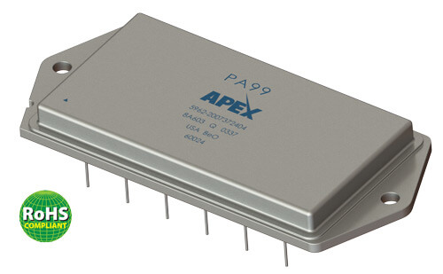 Apex Microtechnology's PA99, a 2500V, 50mA Power Operational Amplifier