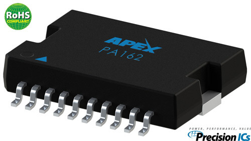 Apex Microtechnology's PA162, a 1.5 A, 40 V Low Cost Power Amplifier with High Gain Bandwidth