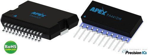 Apex Microtechnology's PA441/443, a 350 V Low Noise Power Amplifier