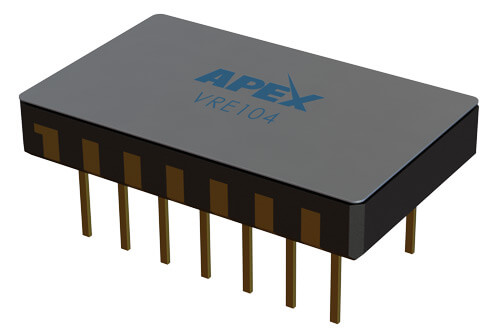 Apex Microtechnology VRE104, a Ultrastable +4.5 V Output Voltage Reference with ±0.8mv Initial Accuracy